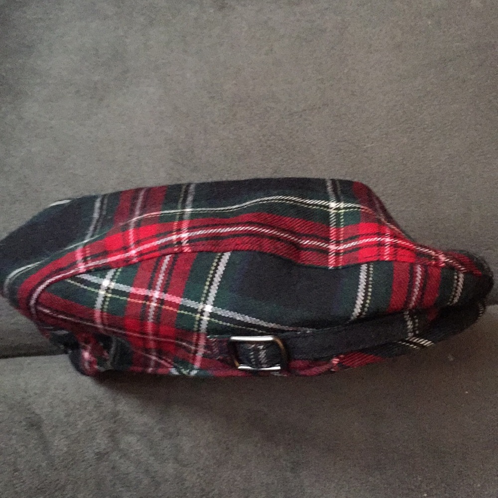 Janie and Jack newsboy cap- tartan